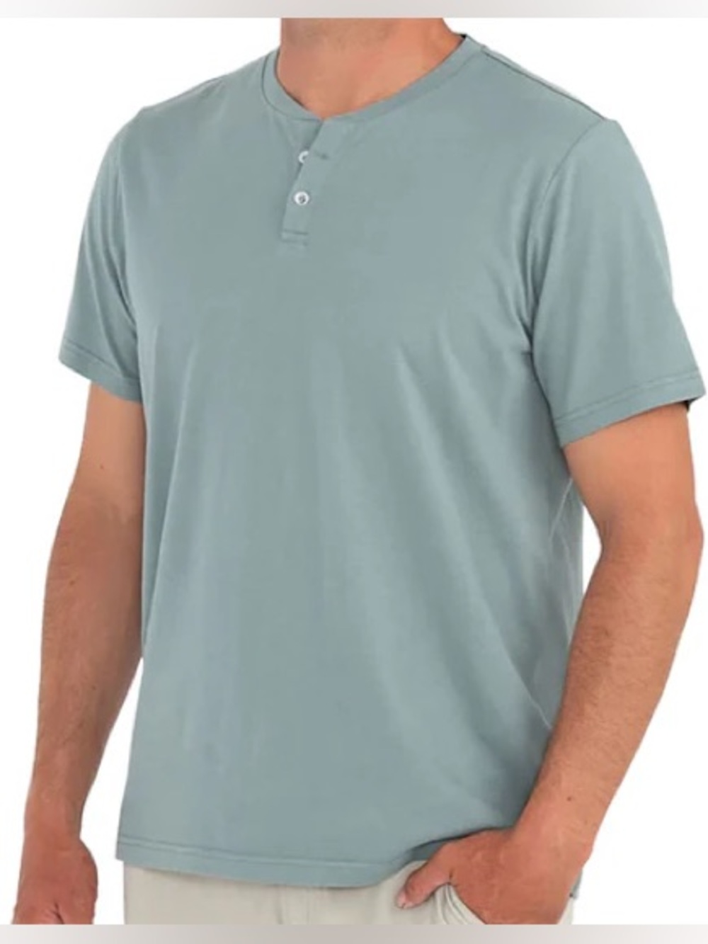 Free Fly Heritage Men’s Short Sleeve Henley